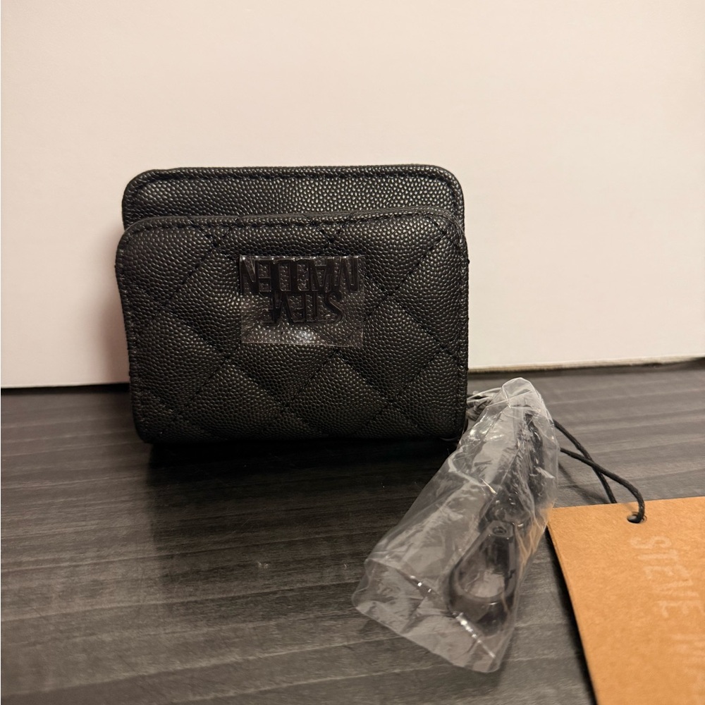 Black Leather Men's Wallet